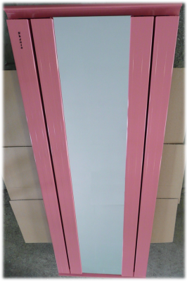 pink tükrös radiátor